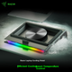 Охолоджувальна підставка для ноутбука Razer з регульованим інтелектуальним контролем температури та шумозаглушенням, док-станція-розширювач, сумісна з серією Razer Blade, розкладка клавіатури, HYPERBOOST - изображение 1
