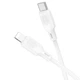 Дата кабель Borofone BX113 Lenny Type-C to Lightning 27W (1m) (White) (252009) - изображение 3