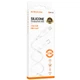 Дата кабель Borofone BX113 Lenny Type-C to Lightning 27W (1m) (White) (252009) - изображение 4