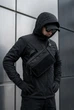 Чоловіча сумка-месенджер через плече Urban, текстильна з велкро-панеллю - зображення 1