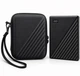 Комплект зовнішній жорсткий диск Western Digital My Passport 500GB USB 3.2 портативний HDD накопичувач + захисний кейс + кабель для ноутбука ПК зберігання даних Windows Mac OS OTG Android 500ГБ АРТ WD500C - зображення 1