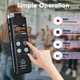 Цифровой диктофон EVISTR 128 ГБ — устройство для записи голоса с функцией шумоподавления Черный - Уценка - изображение 6