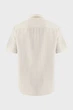 Чоловіча бежева лляна сорочка BRANDON Basic linen shirt short sleeve Mexx XL MF007200251M - зображення 5