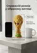 Конструктор World Cup MZ-219 Кубок світу з мініблоків, 3D модель трофея, подарунок фанату футболу - изображение 2