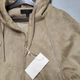 Бомбер зі штучної замші з капюшоном Zara 6318/240 L - изображение 12