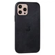 Чохол Leather Case with MagSafe для iPhone 13 Чорний - зображення 1