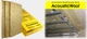 Звукоізоляційна мінеральна вата AcousticWool Sonet Perfect 1000х600х100 мм, 2,4кв.м/уп - зображення 4