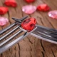 Декоративные стразы Сердца акриловые холодной фиксации 50 шт. Красный - изображение 6