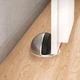 Стопор напольный для защиты стен и дверей из нержавеющей стали с самоклеящимся монтажом 1 шт. Серебристый - изображение 3