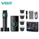 Професійний комбо набір тример і шейвер VGR V 977 V 377 акумуляторний DLC леза USB Type C - зображення 2