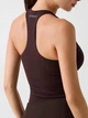 Майка-топ Guess XS коричневый V6RP09KD932 609932 - изображение 5