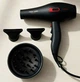 Профессиональный мощный фен VGR V-471 Professional диффузор два концентратора для сушки укладки волос 2800 Вт Черный - изображение 4