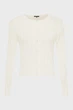 Жіночий білий кардиган PEONY classic ajour cardigan Mexx L MF006600451W - зображення 5