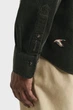Чоловіча темно-зелена сорочка з візерунком EMBROIDERED Gant M 3250232 - изображение 7