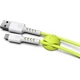 Дата кабель USB 2.0 AM to Micro 5P 1.0m Soft white/lime Pixus (4897058531176) - изображение 4