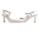 Босоніжки жіночі Bravo Moda 0233/GWHITE SKORA 39 Білий - зображення 5