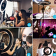 Кольцевая светодиодная лампа 33 см для телефона с 3 креплениями для телефона Ring Fill Light QX-300 (см11926) - изображение 2