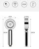 Душевая лейка двухсторонняя Multifunctional Faucet душевая насадка с отсеком для шампуня 3 режима работы (MX-00006843) - изображение 4