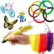 3D-ручка с пластиковым корпусом от сети с дисплеем +10 трафаретов 3DPEN-2 (см1183503) - изображение 10