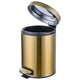 Відро для сміття з плавним закриттям кругле MIXXUS ELLIPSE-TC0205 BRUSHED GOLD 5л (колір матове золото) (MI8400) - изображение 7
