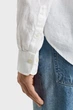 Чоловіча біла лляна сорочка REG LINEN SHIRT Gant XL 3250076 - изображение 5