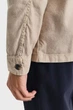 Чоловіча бежева лляна сорочка LINEN OVERSHIRT Gant M 3250030 - изображение 6