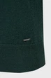 Чоловічий темно-зелений вовняний джемпер ARTHUR Basic merino wool sweat Mexx M MF006601443M - изображение 3