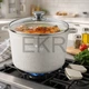 Каструля глибока Edenberg EB-3963 10 л з кришкою та мармуровим покриттям - изображение 2