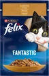Упаковка влажного корма для котов Purina Felix Fantastic с индейкой в желе 26 шт по 85 г (7613039832523) - изображение 2