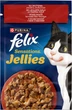 Упаковка влажного корма для котов Purina Felix Sensations с говядиной и томатами в желе 26 шт по 85 г (7613039831731) - изображение 2