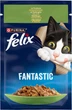 Упаковка влажного корма для котов Purina Felix Fantastic с кроликом в желе 26 шт по 85 г (7613039835517) - изображение 2