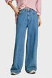 Жіночі сині джинси біля смужки WIDE LEG JEANS UHW JAIMY Pepe Jeans 24 PL204740ID12 - зображення 1