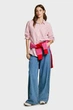Жіночі сині джинси біля смужки WIDE LEG JEANS UHW JAIMY Pepe Jeans 24 PL204740ID12 - зображення 4