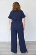 Костюм жіночий Estilo повсякдений-casual креп синій 02-110 56р - зображення 2