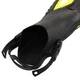 Ласты тренировочные короткие с открытой пяткой Cima 7646 размер XS (32-36) Black-Yellow - изображение 8