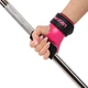 Накладки для підтягування та тяги атлетичні LivePro Lifting Grips 8758 комплектація 2шт розмір M Pink-Black - зображення 4