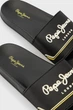 Чоловічі чорні слайдери SLIDER BRAND W Pepe Jeans 45 PMS70160 - изображение 2