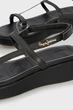 Жіночі чорні шкіряні сандалі HARU MIX Pepe Jeans 38 PLS90677 - изображение 2