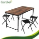 Складний туристичний стіл та 4 стільці Gardlov 27304 - зображення 1