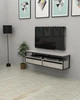 Подвесная тумба под телевизор в стиле лофт EcoLoft Моретто DSP-1450-2 - изображение 1