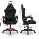 Геймерське крісло тканинне Hell's Chair HC-1000 Black - изображение 7