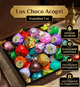 Дубайские шоколадные конфеты Lux Choco Ассорти 1 кг набор различных шоколадных вкусов в коробке - изображение 1