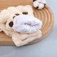 Митенки женские пушистые Лапки кота аниме коспалей One size Бежевые - изображение 4