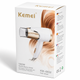Фен для волос Kemei KM-6832 1800W складной с ионизацией, дорожный, бело-золотой - изображение 2