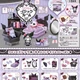 Мини-набор Kuromi Gothic Room, миниатюрная комната с мебелью, сюрприз (1 из 8), коллекционная blind box - изображение 4