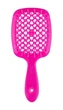 Гребінець для волосся Janeke Superbrush неонова рожева - изображение 2