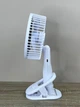 Мини вентилятор Desktop fan ручной с прищепкой аккумуляторный портативный переносной на аккумуляторе USB - изображение 3