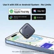 Розумний брелок UGREEN CM916 Finder Pro для Apple Find My (iOS) та програми Find Hub (Android) Bluetooth-трекер-карта Black (75646) - зображення 2