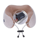 Массажная подушка U Shaped Upgrade Vibration Pillow с эффектом памяти и вибромассажем для шеи 26х24х12 см ортопедическая для путешествий и офиса с функцией прогрева и режимами вибрации для снятия мышечного напряжения и улучшения кровообращения - изображение 5