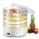 Сушка для фруктов Food Dehydrator 5 секций Happy Home SX-770 • Сушилка для овощей и фруктов на 5 поддонов 57408/9 - изображение 5